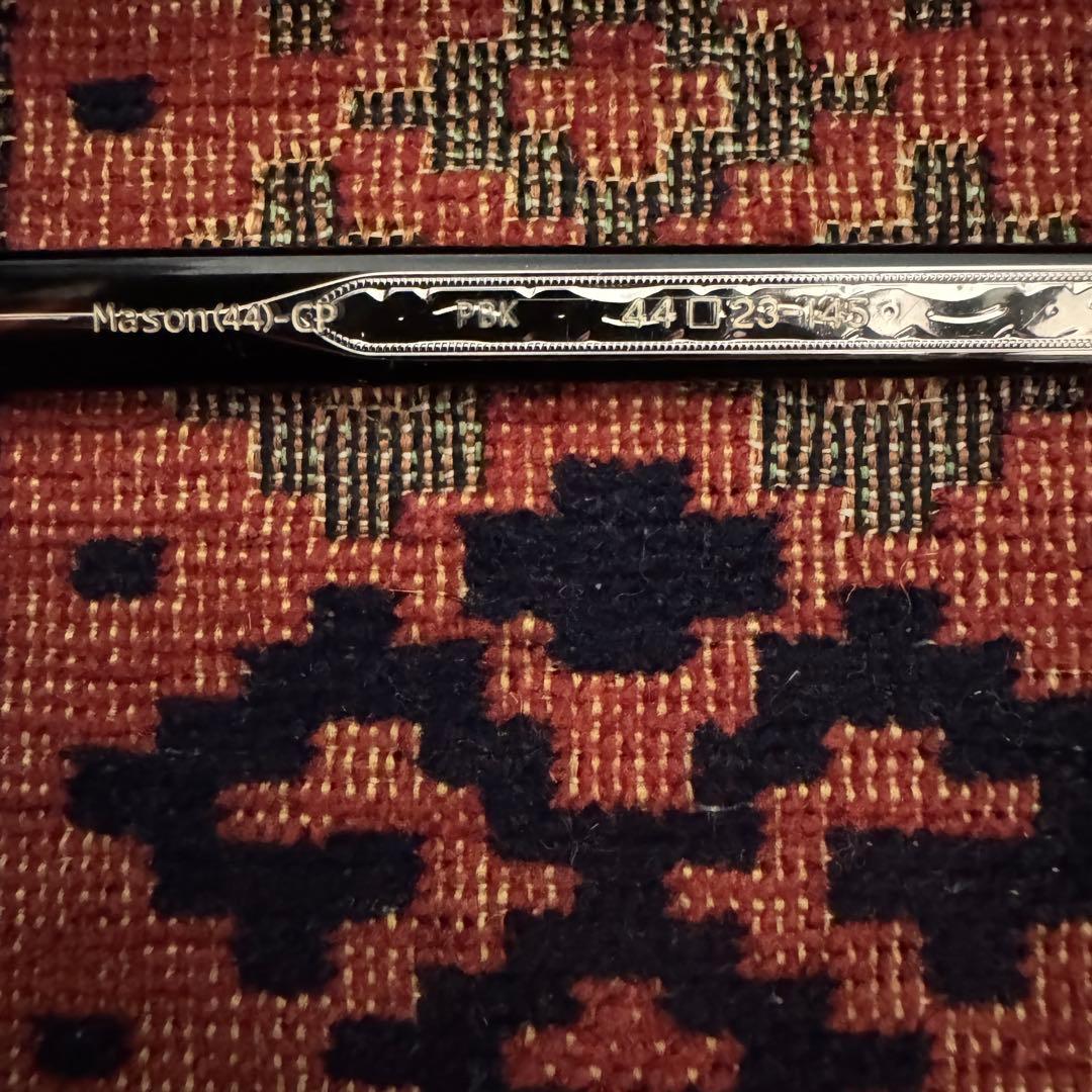 EYEVAN Mason（44） メイソン44 PBK PIANO BLACK