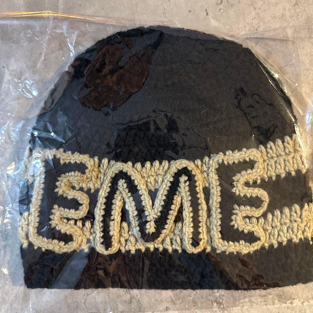帽子 Supreme Crochet Logo Beanie \"Black\"