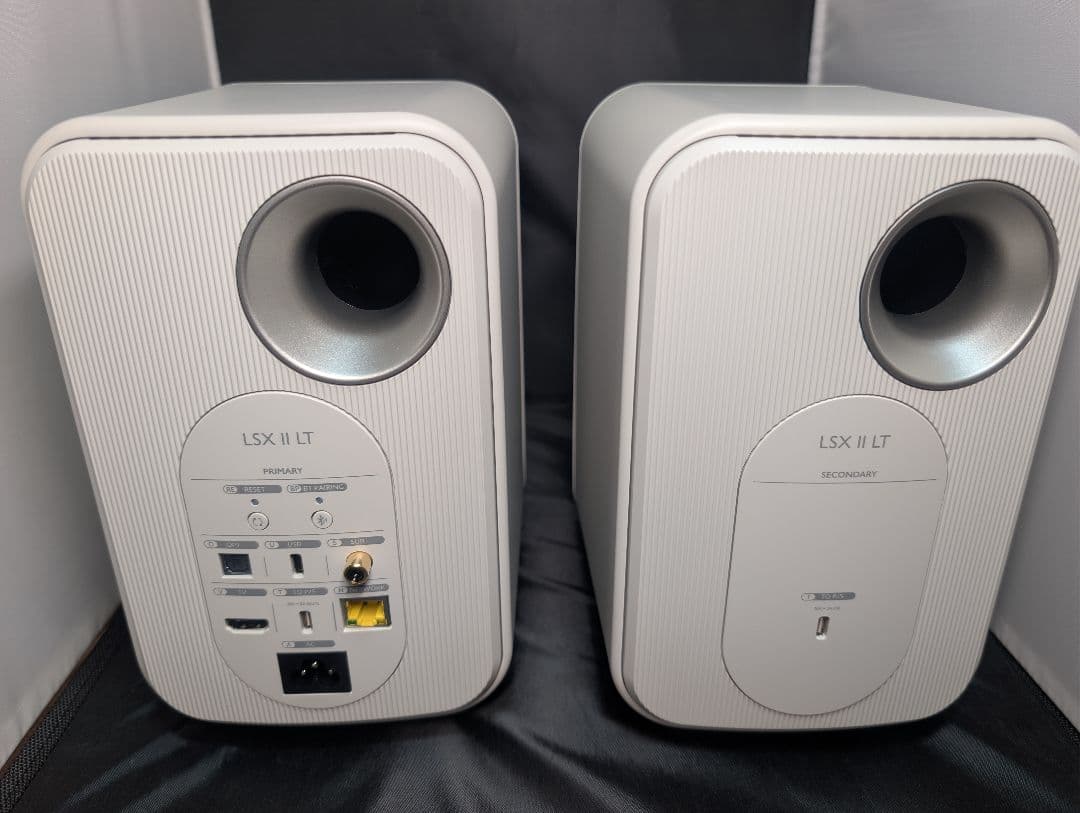 [中古美品]KEF LSX II LT + 専用スタンド スピーカー