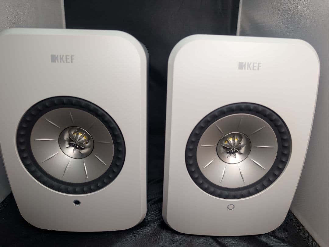 [中古美品]KEF LSX II LT + 専用スタンド スピーカー