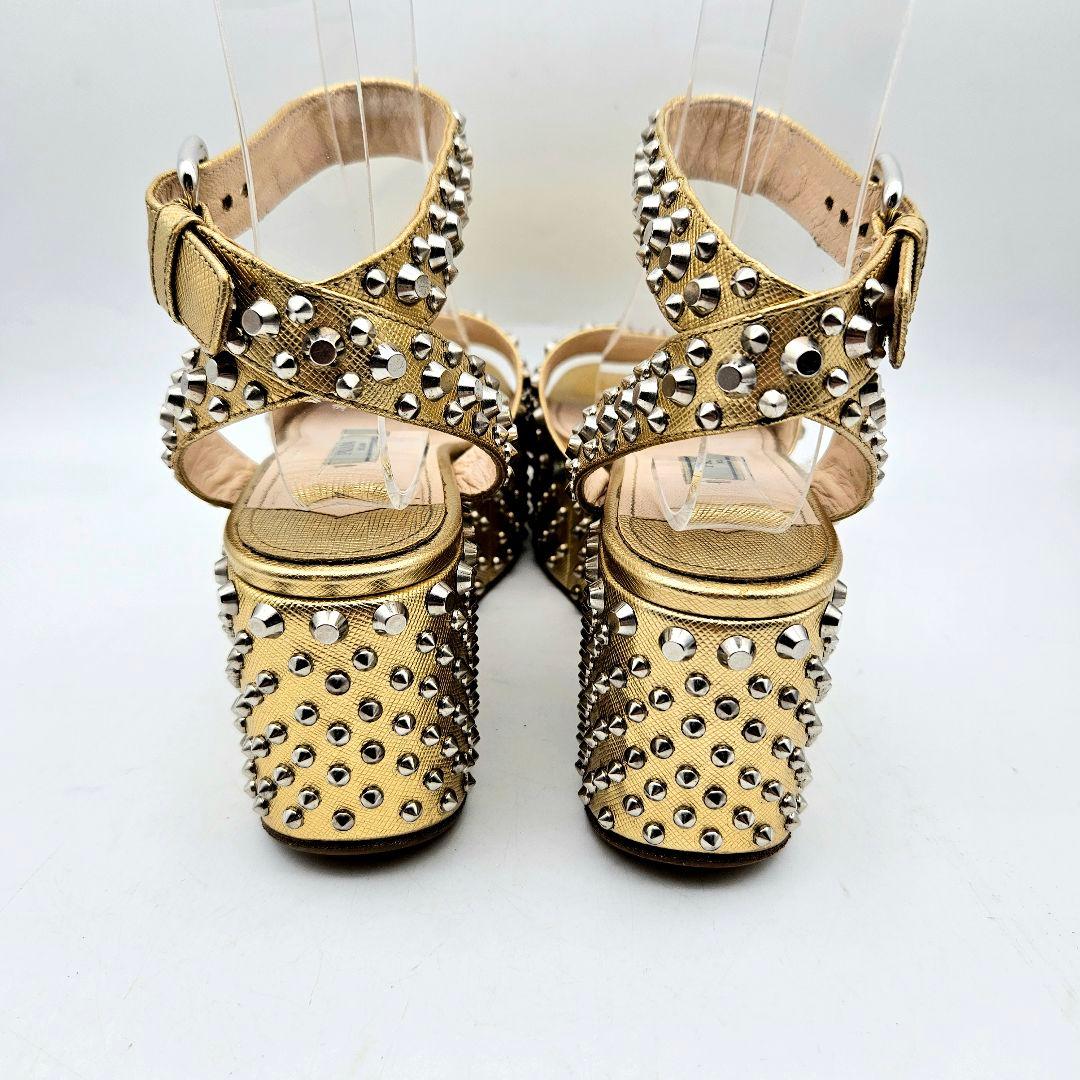 PRADA プラットフォーム サンダル　〈625〉