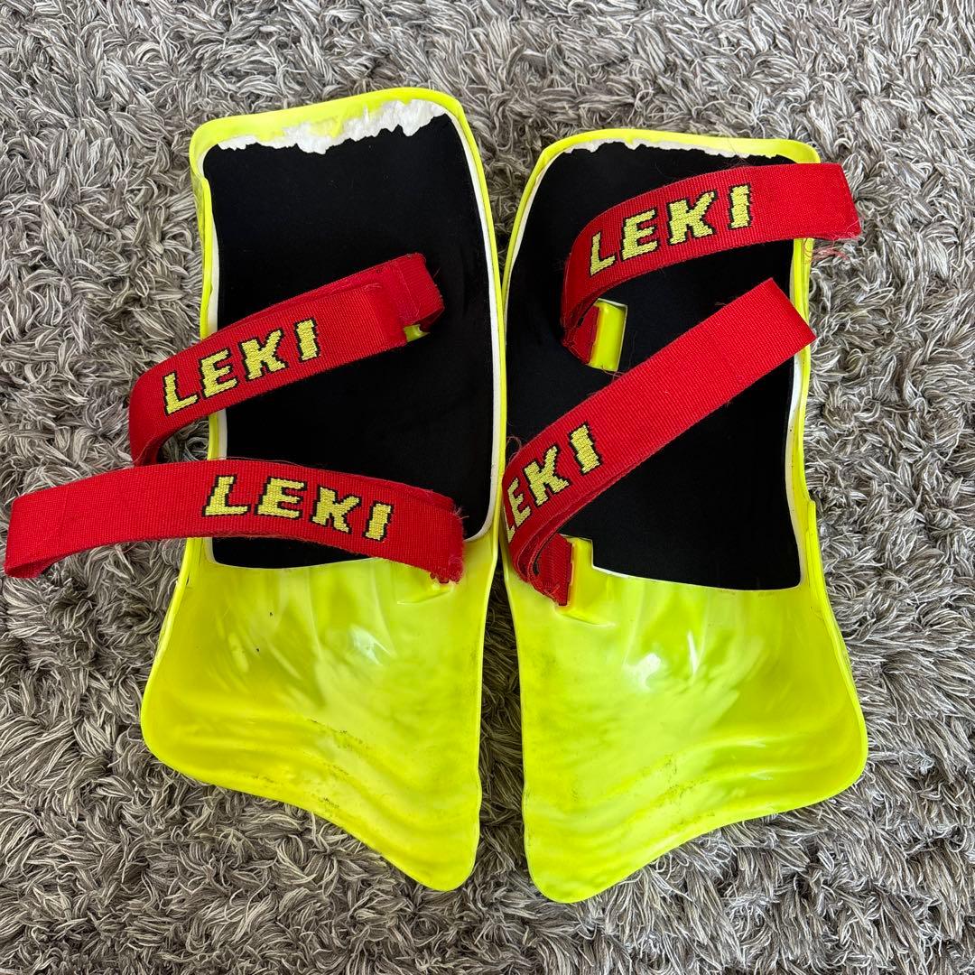 LEKI スキー用プロテクター(レガース)/イエロー
