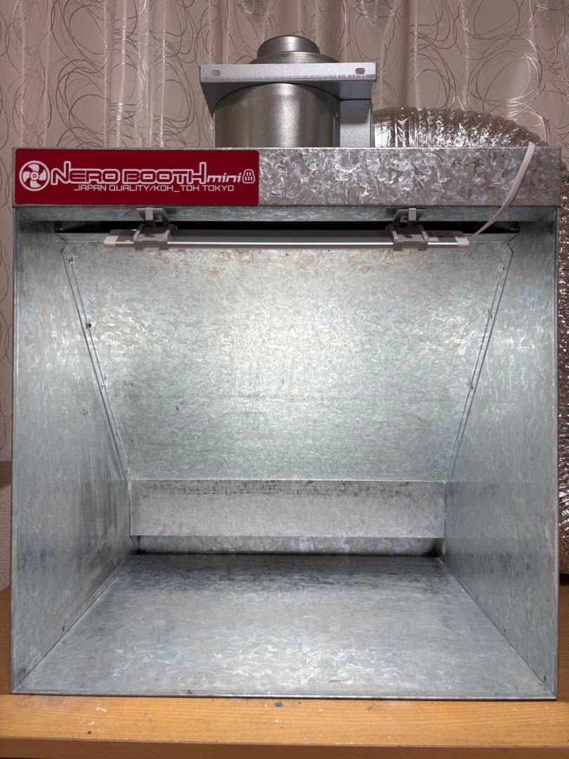 ネロブース　NERO BOOTH mini 模型製作用ブース　中古品　ライト付き