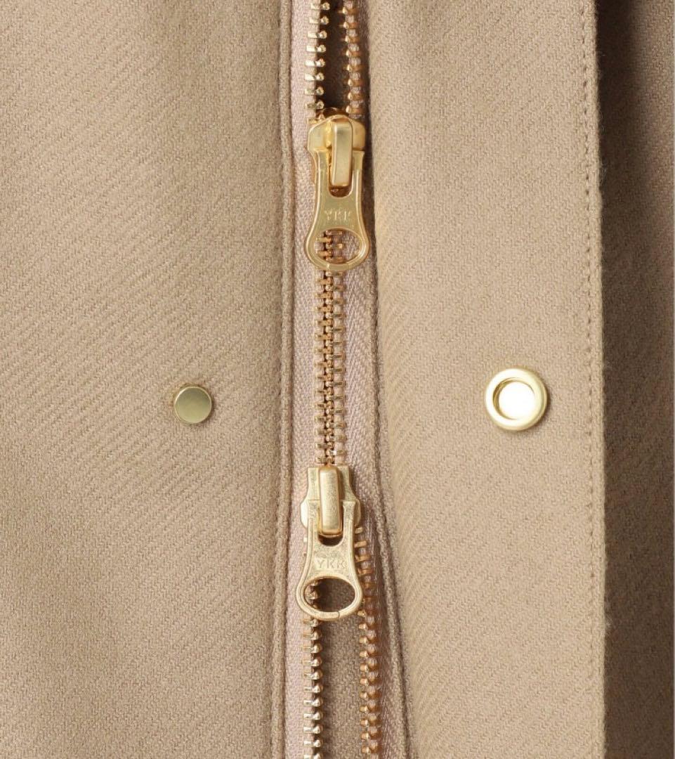 【タグ付新品】IENA24AW定価72,600円ウールモッズコートベージュ38