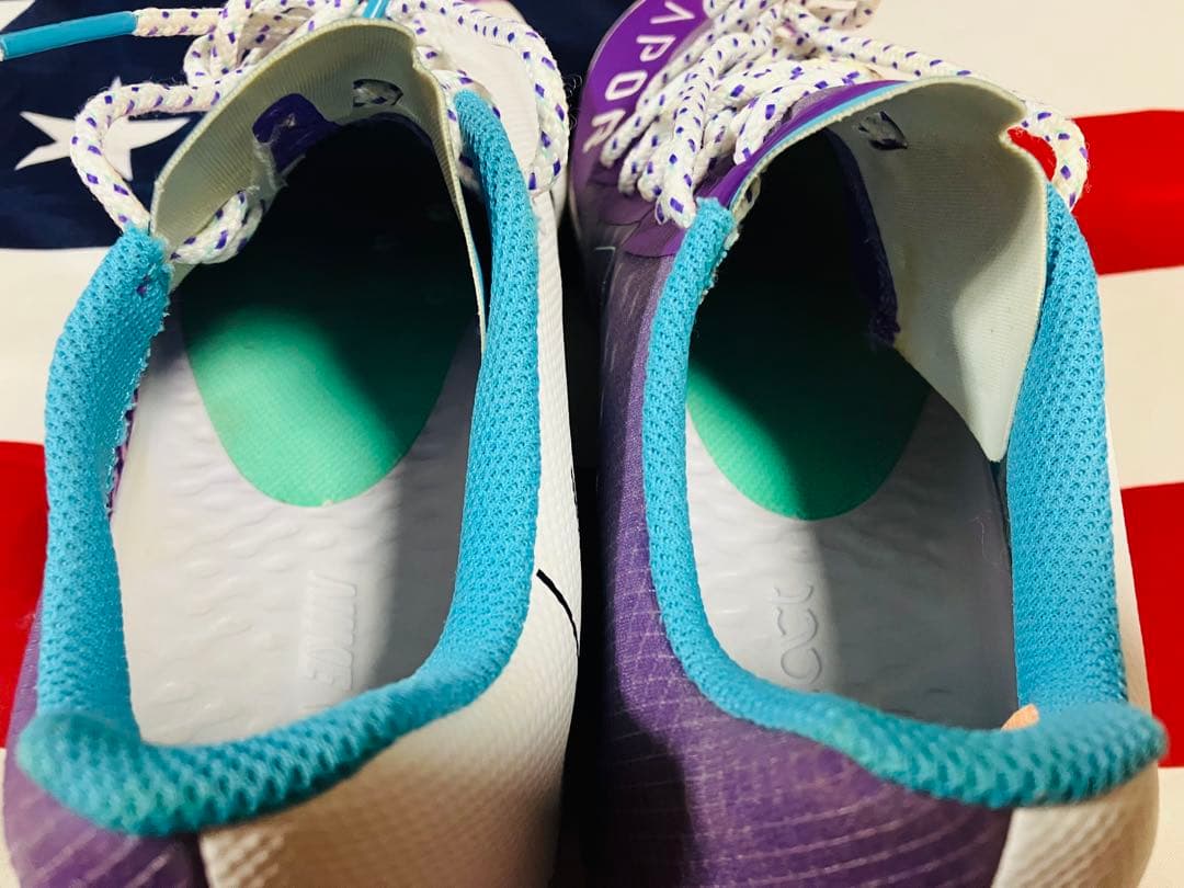 【日本未発売】NIKE ナイキ　野球 スパイク　27cm パープル　ホワイト