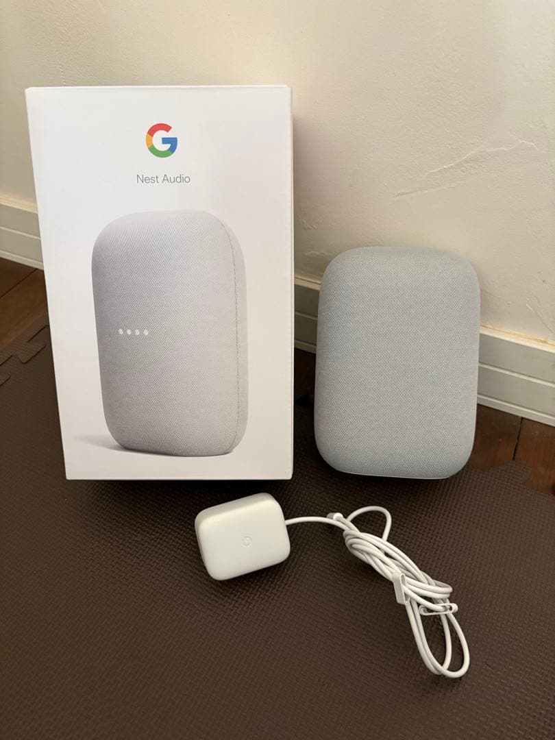 Google Nest Audio スマートスピーカー 2台セット