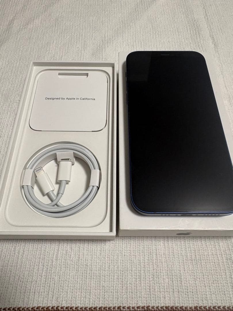 iPhone12 128GB ブルー MGHX3J/A SIMフリー