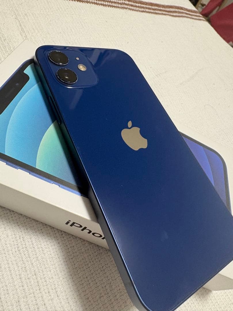 iPhone12 128GB ブルー MGHX3J/A SIMフリー