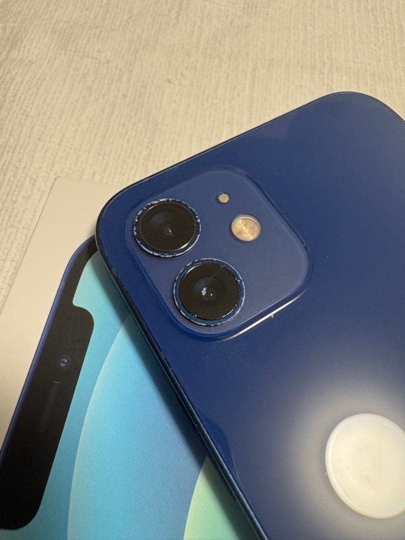 iPhone12 128GB ブルー MGHX3J/A SIMフリー