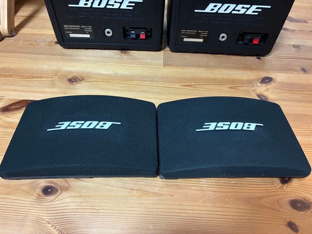 BOSE ボーズ 111AD ペア スピーカーシステム ブラック
