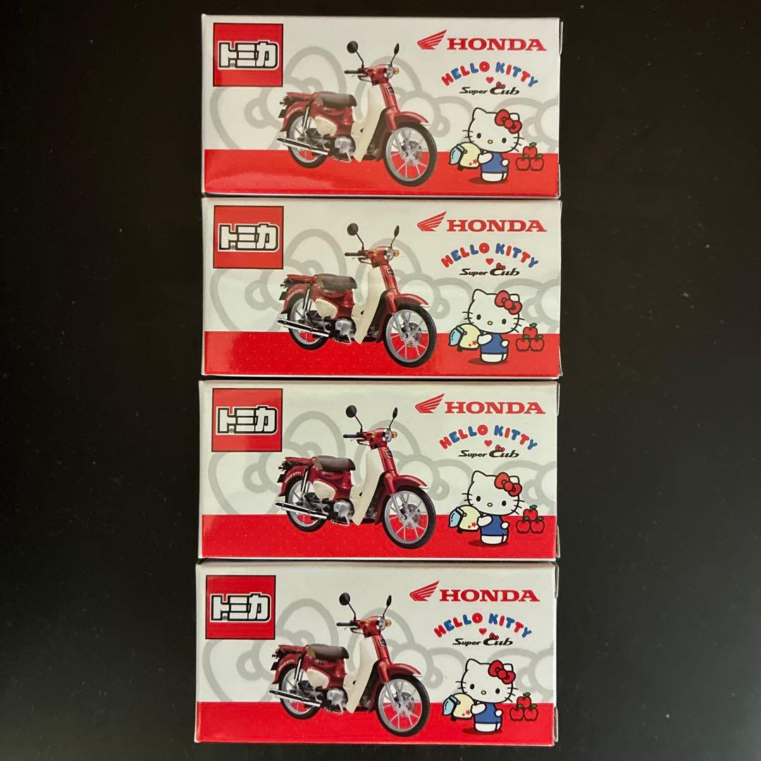 HONDA HELLO KITTY ミニバイク 4個セット