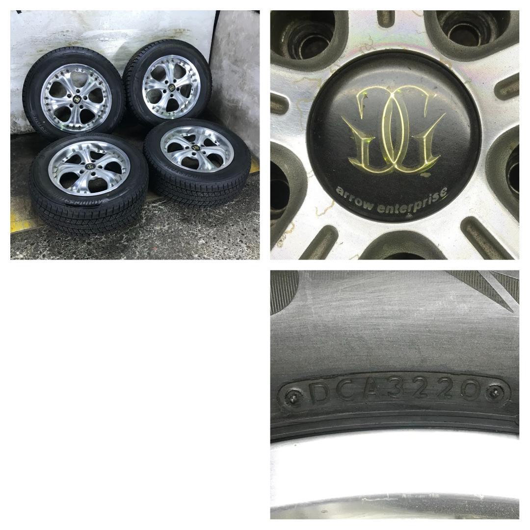 27 BRIDGESTONE 225/60R17 9分目 スタッドレス