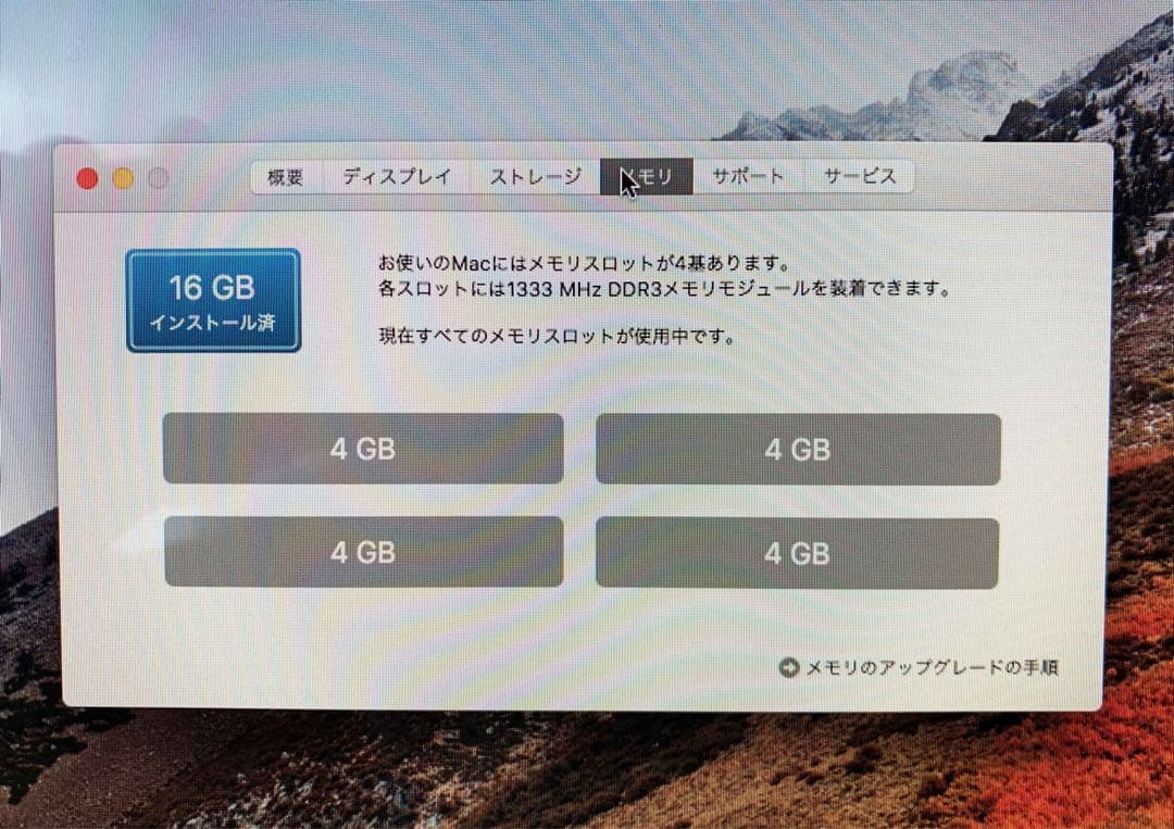 【完全動作品・美品】iMac 2010 21.5 16GB/SSD 500GB