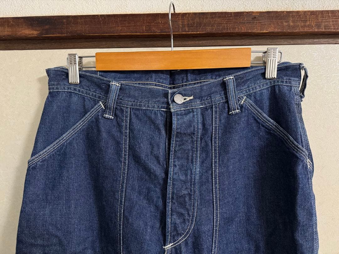 パンツ FREEWHEELERS Lot 102 DENIM OVERALLS W32