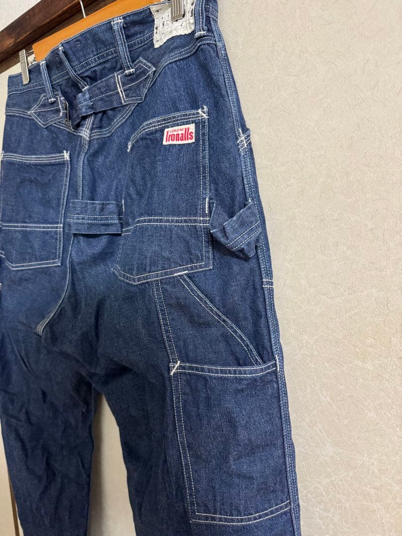 パンツ FREEWHEELERS Lot 102 DENIM OVERALLS W32