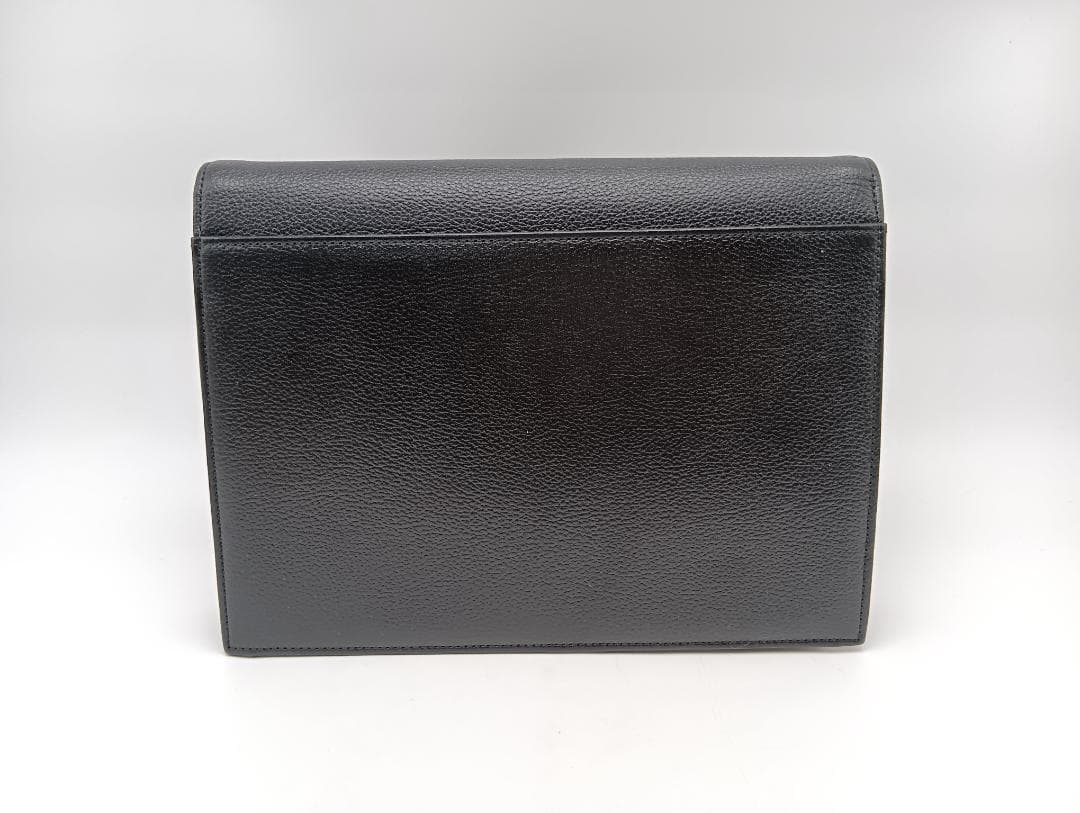 【未使用】YSL　イヴ・サンローラン　クラッチバッグ　ブラック