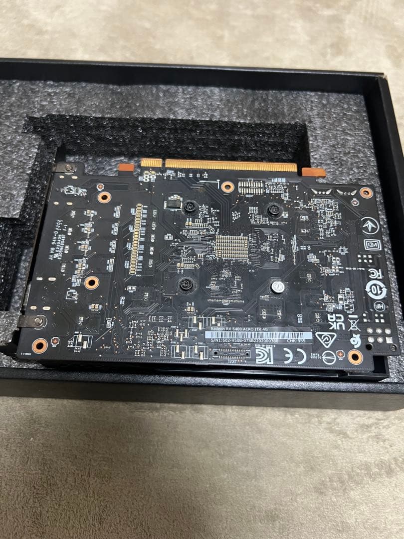 MSI Radeon RX 6400 AERO ITX 4GBグラフィックボード