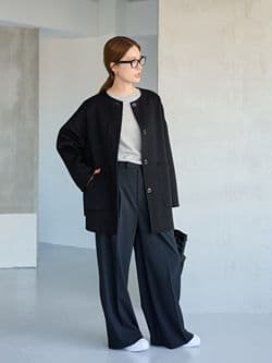 フレームワーク ハミルトンリバークルーネックコート