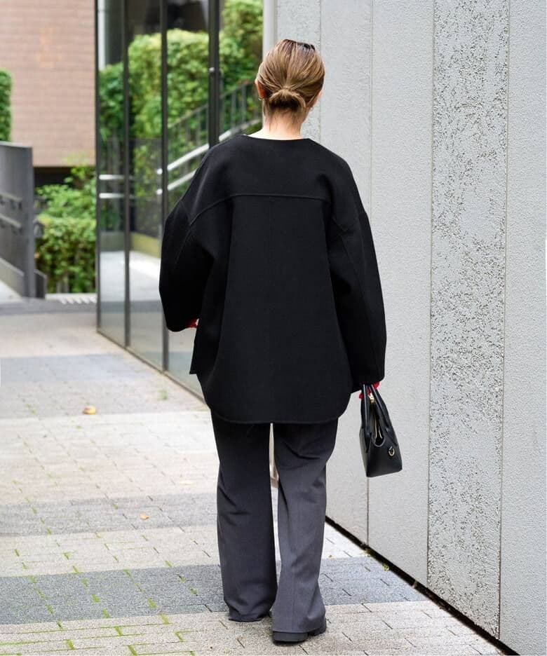 フレームワーク ハミルトンリバークルーネックコート