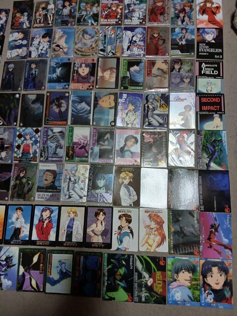 エヴァンゲリオン カードダス ウェハース メタル カード セット