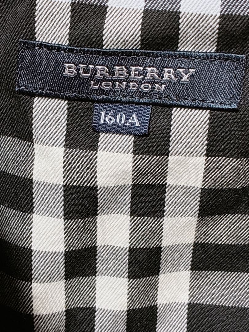 BURBERRY ネイビー ブレザー スカート ブラウス3点セット 160A