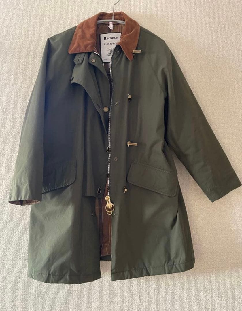 ウズラ　barbour alexa ジャケット