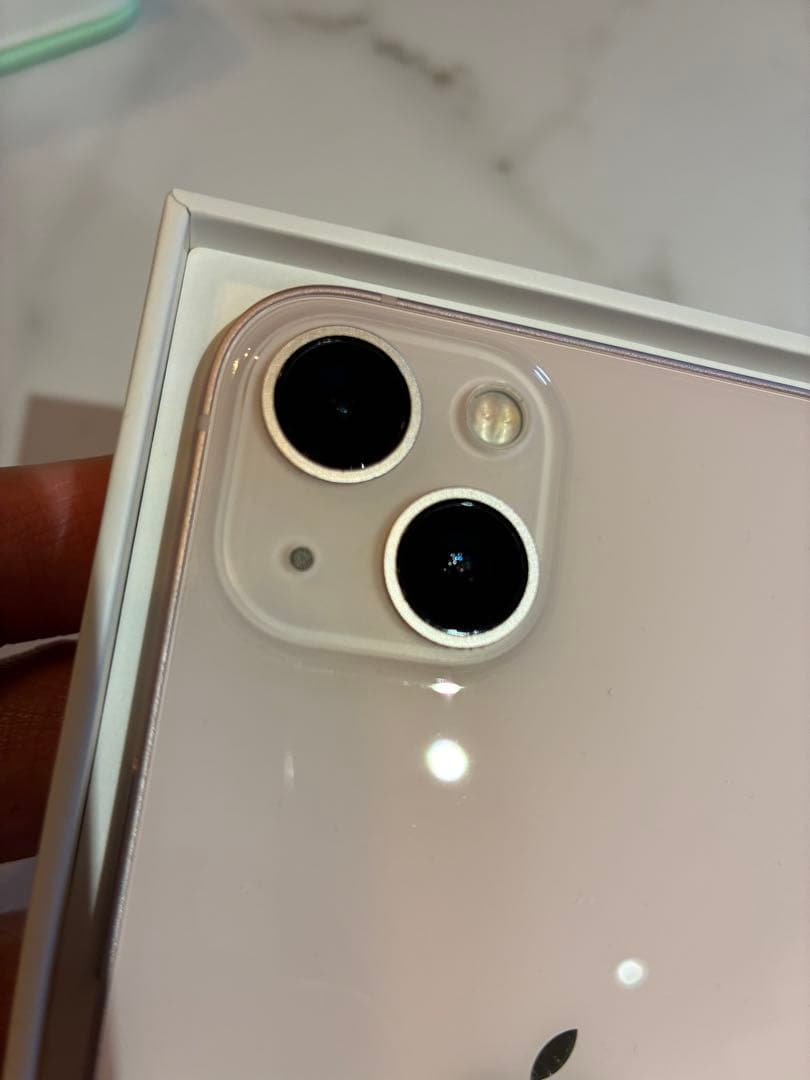 【美品】Apple iPhone 13 ピンク 本体と箱