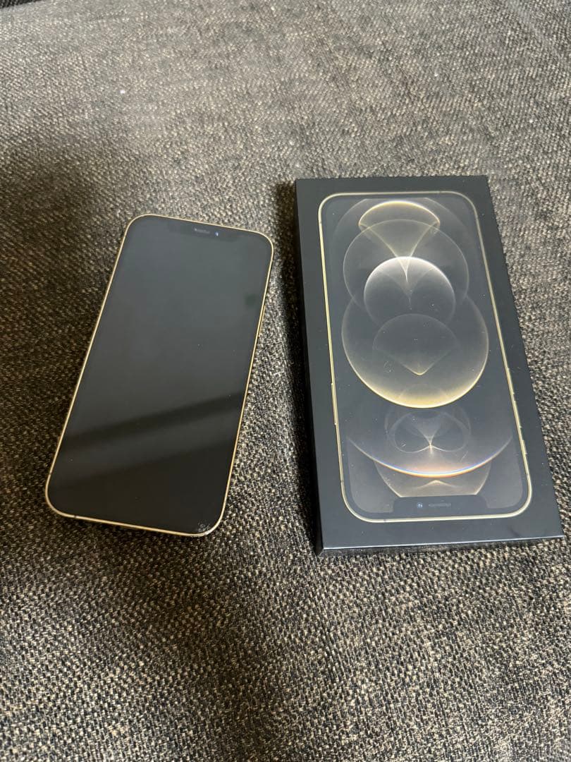 値下げ⚠️箱あり！iPhone 12 Pro 256GB SIMフリー ゴールド