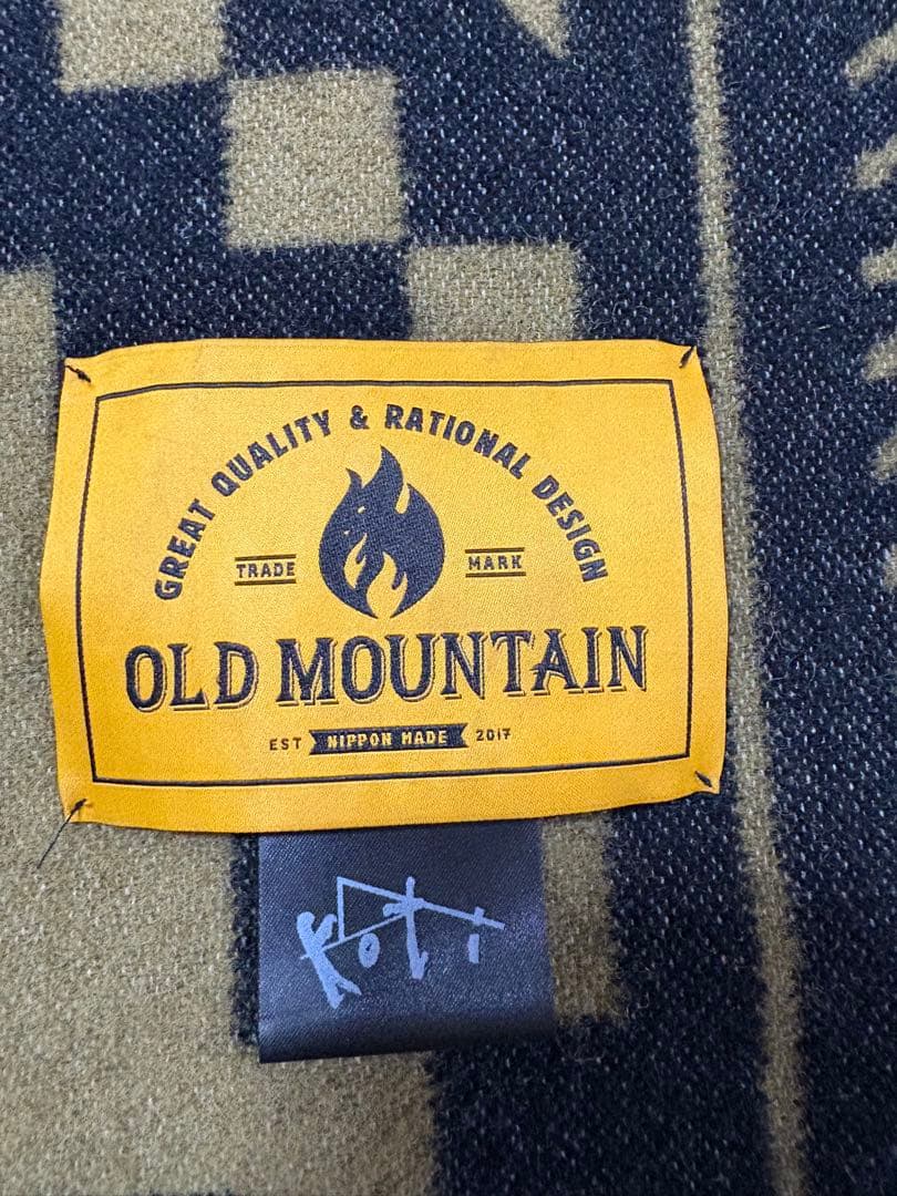 OLD MOUNTAIN kakemono 冬 オリーブ kotiコラボモデル