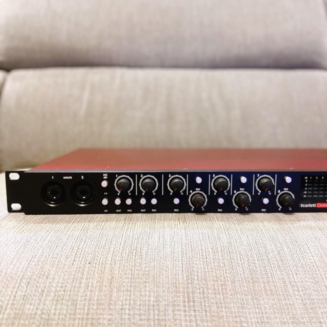 【完動美品】Focusrite Scarlett Octopre マイクプリ