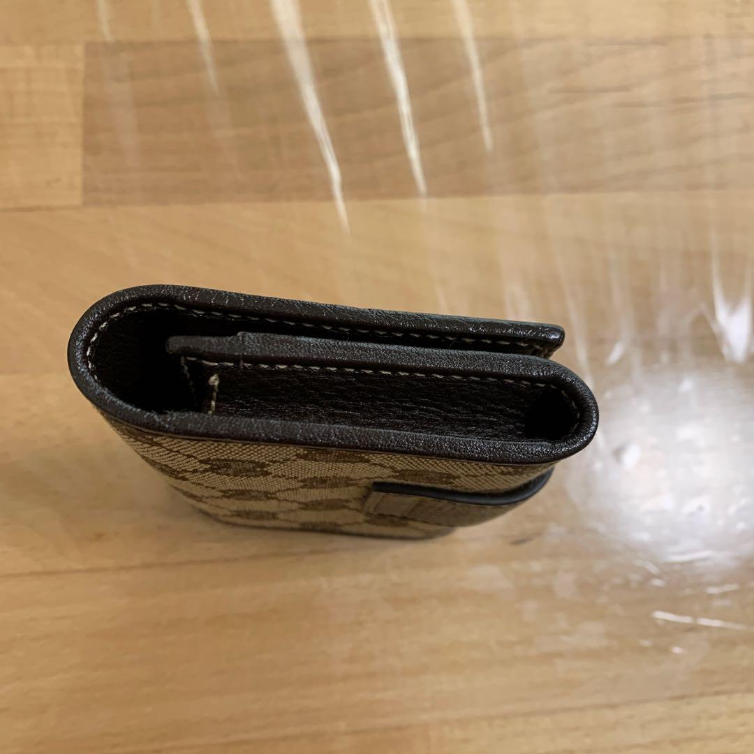 グッチの名刺入れ カードケース 金具に汚れあり 箱付き