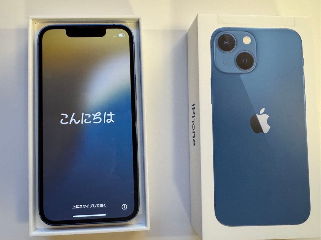 Apple iPhone 13mini 128GBブルー