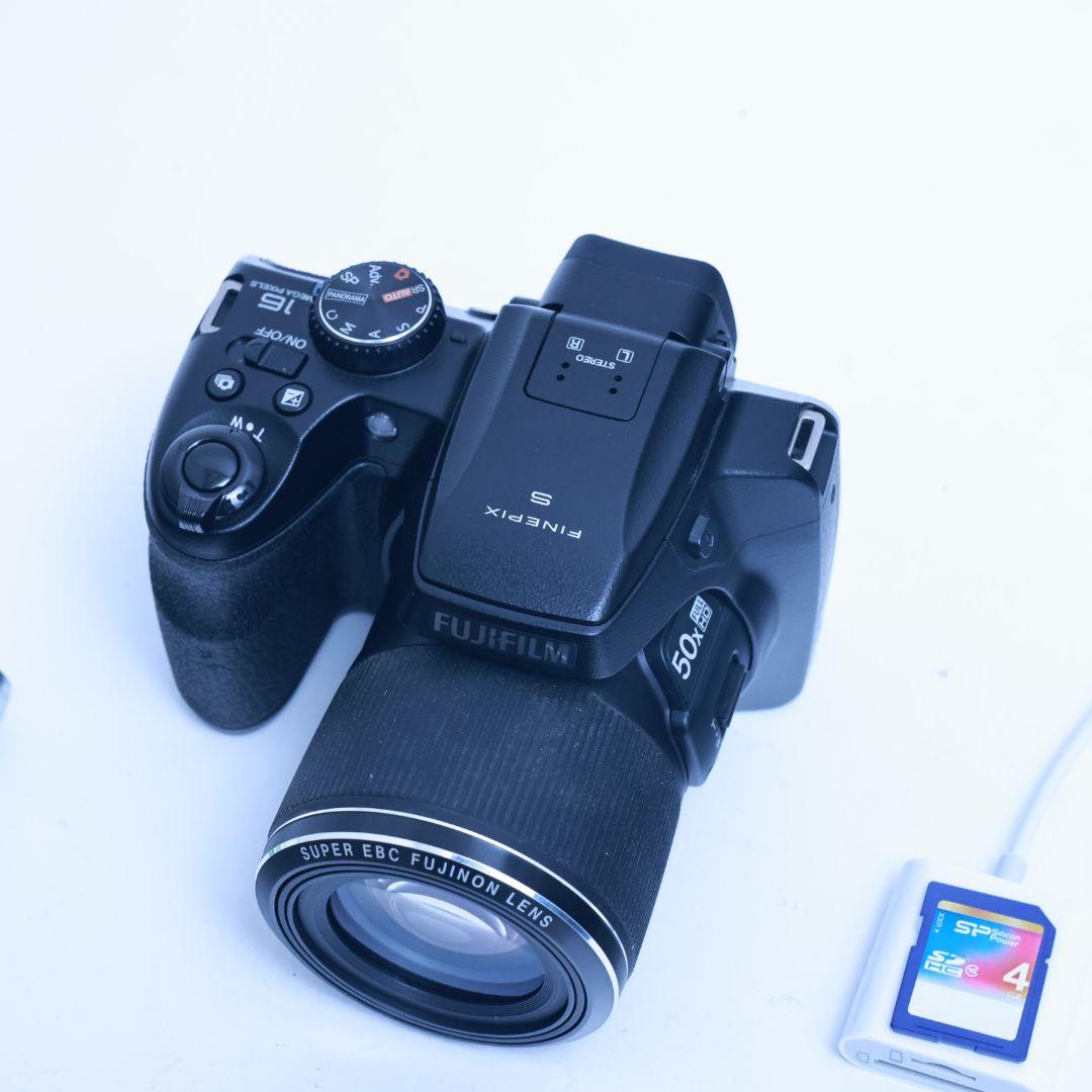 スマホ転送可 FUJIFILM デジタルカメラ S9800 SDカード他