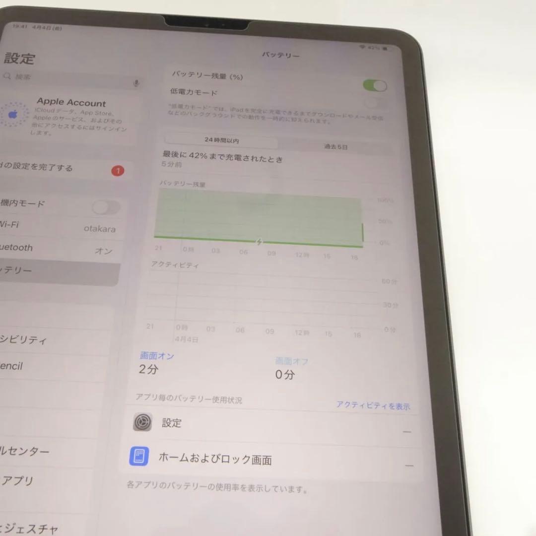 iPad Pro 11 第2世代 (バッテリー劣化無し) 128GB
