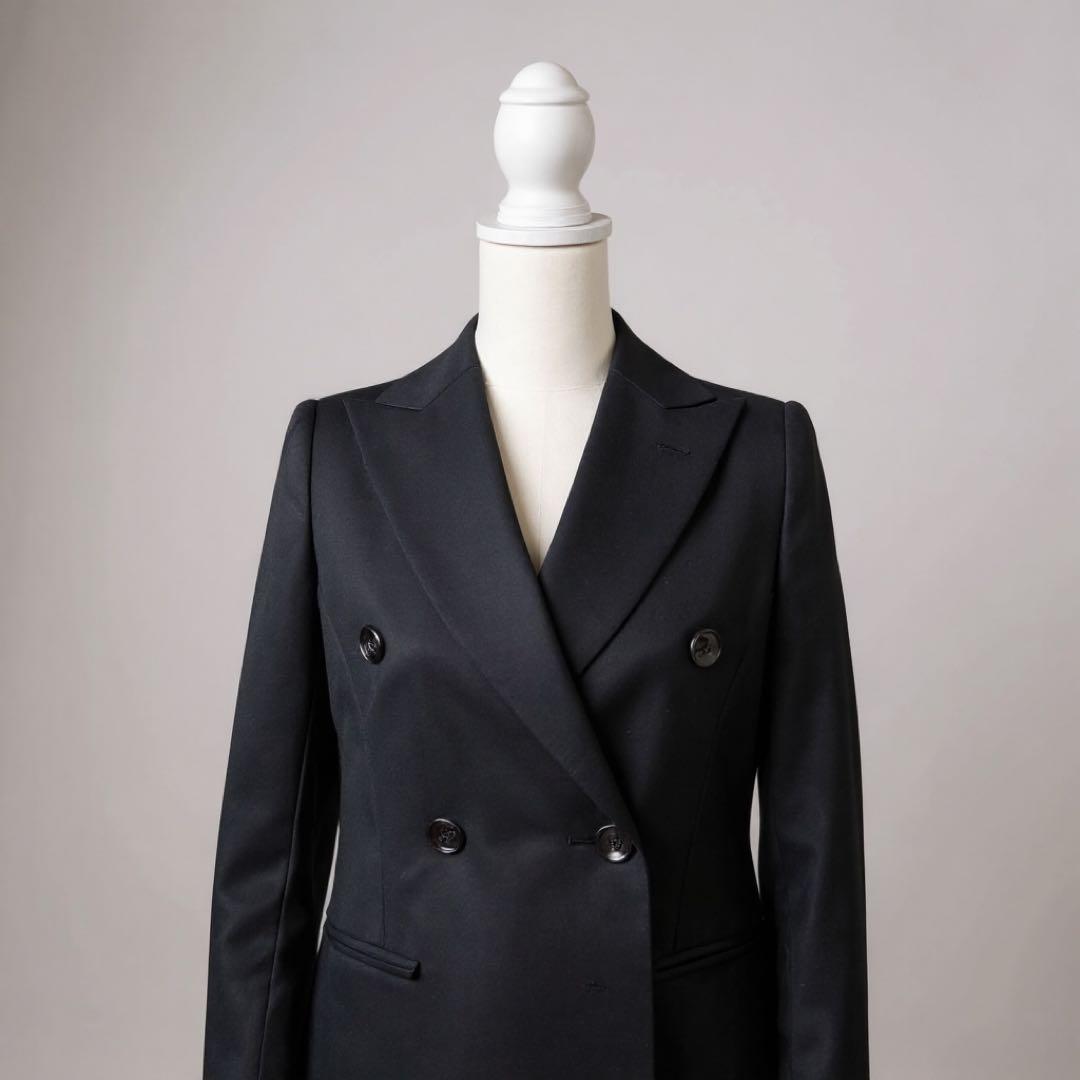 未使用級★AKIRANAKA ウール テーラードジャケット ダブルジャケット