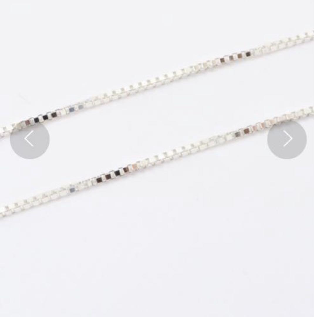 美品【HANDLY】メガネチェーン （シルバー925・プラチナメッキ）