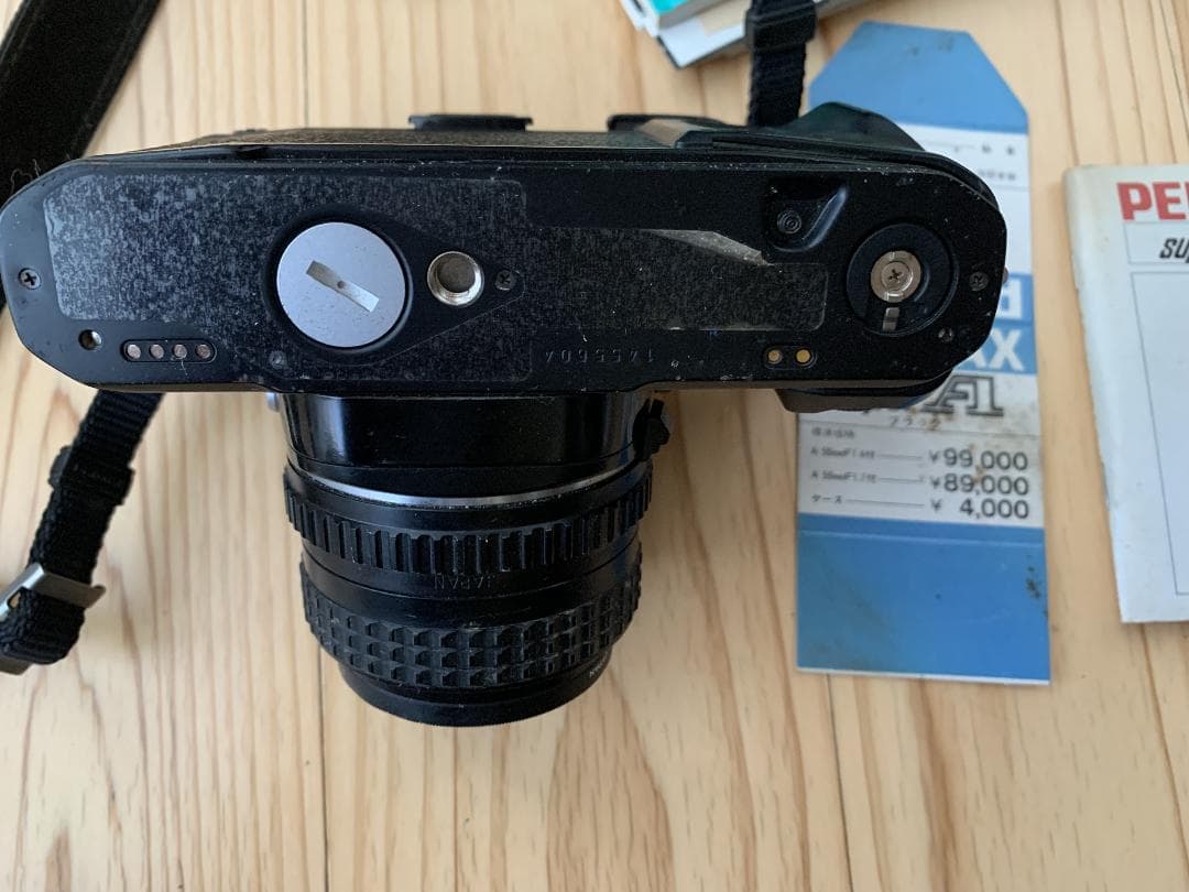 Pentax super A フィルム一眼レフカメラ ブラック