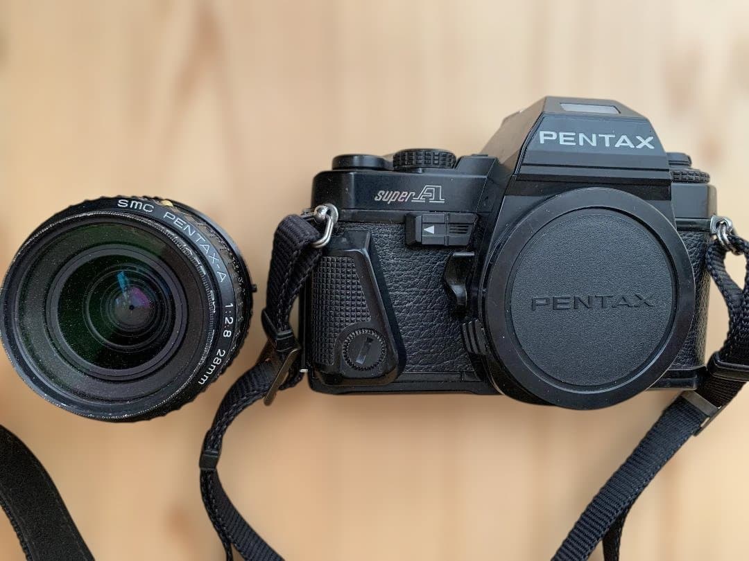 Pentax super A フィルム一眼レフカメラ ブラック