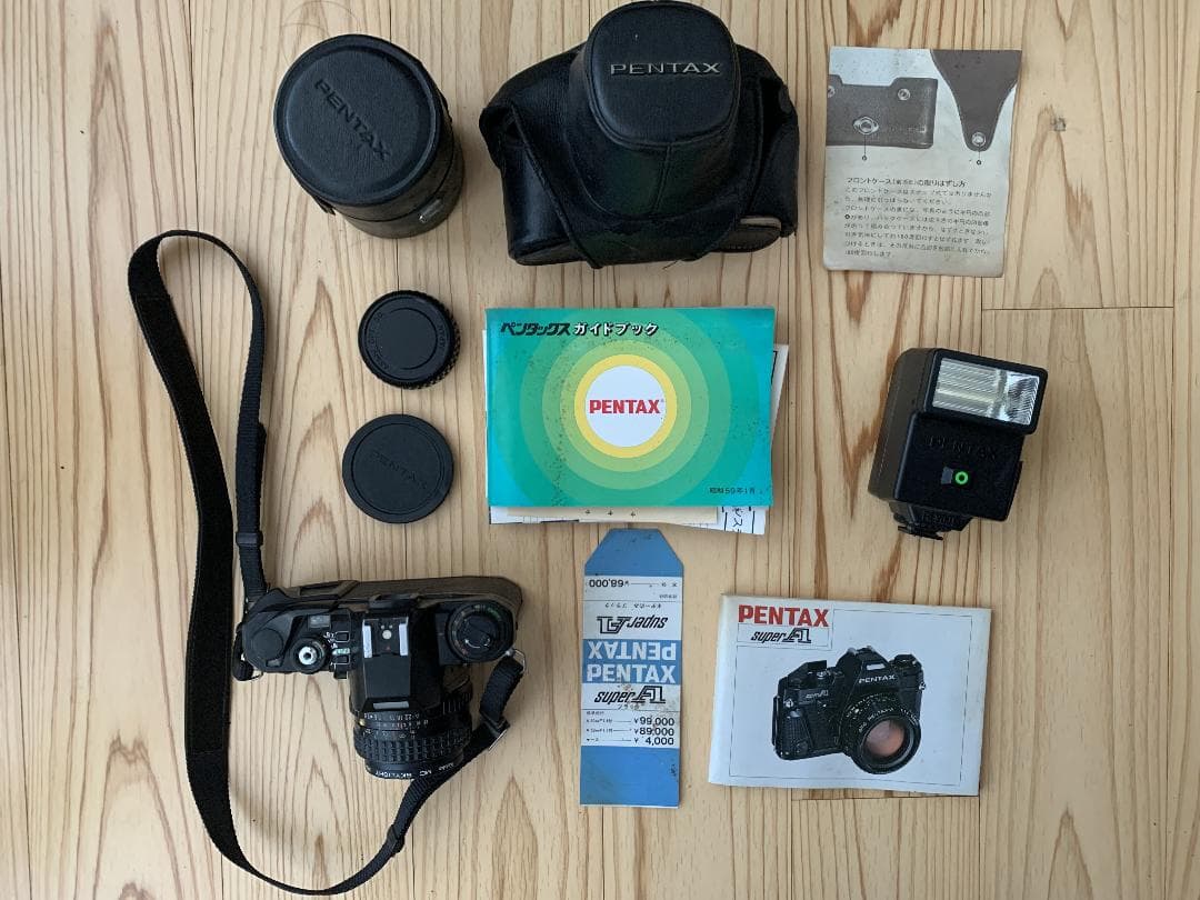 Pentax super A フィルム一眼レフカメラ ブラック