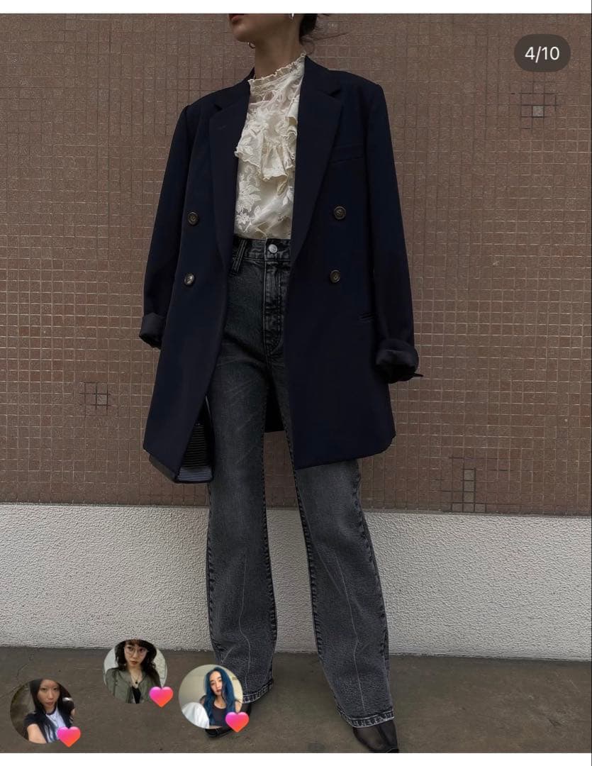 着用数回✨Ameri vintage✨テーラードJK