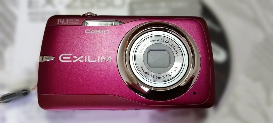 【美品/付属品完備】カシオ EXILIM EX-Z550 SDカード付き