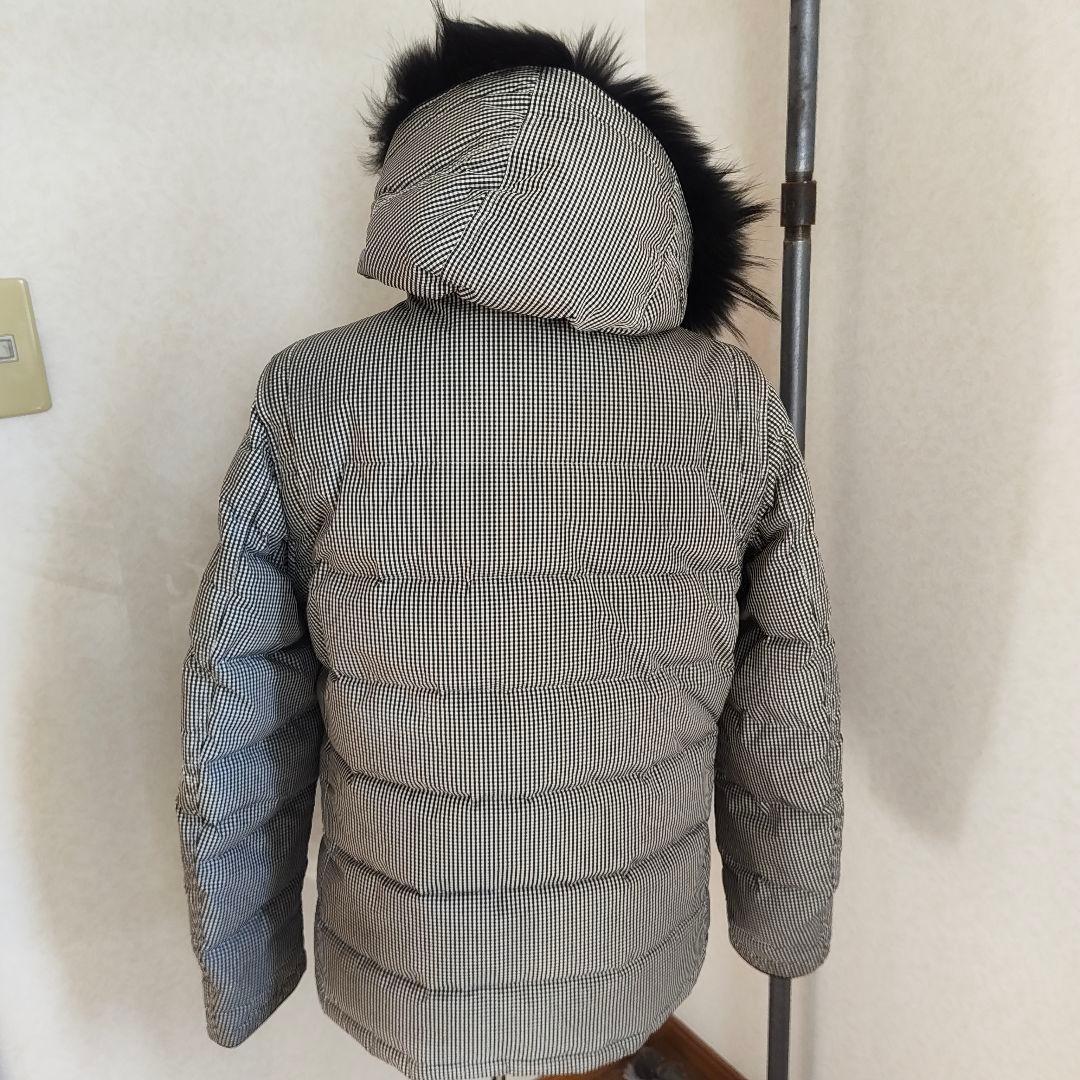 バーバリーブラックレーベル　ダウンジャケット/ベスト　フード着脱可 M