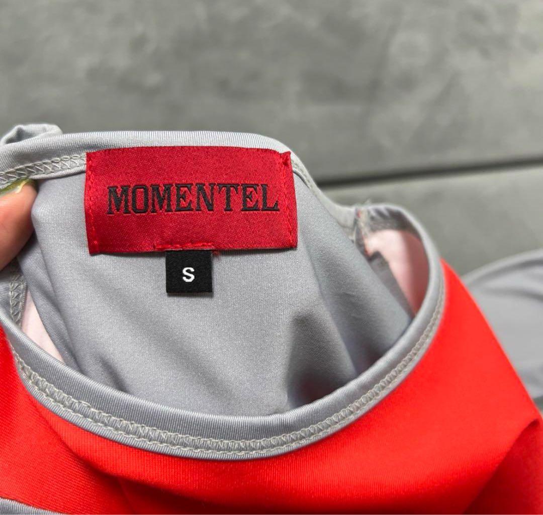 MOMENTEL Super Angel Red Piercing 長袖Tシャツ