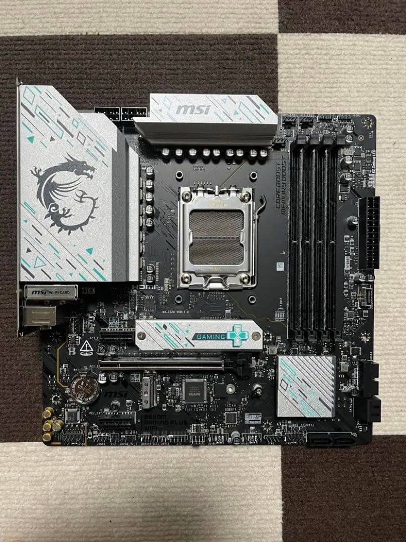 使用期間1ヶ月MSI B650M GAMING PLUS WIFI マザーボード