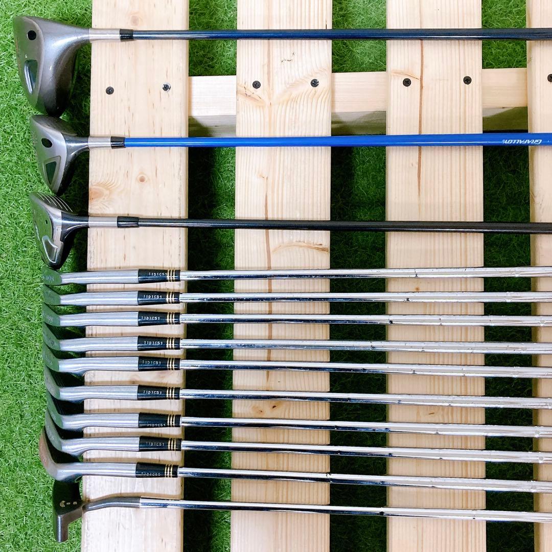 M8.タイトリスト　初心者オススメ　ゴルフクラブ　メンズセット　右利き　13本