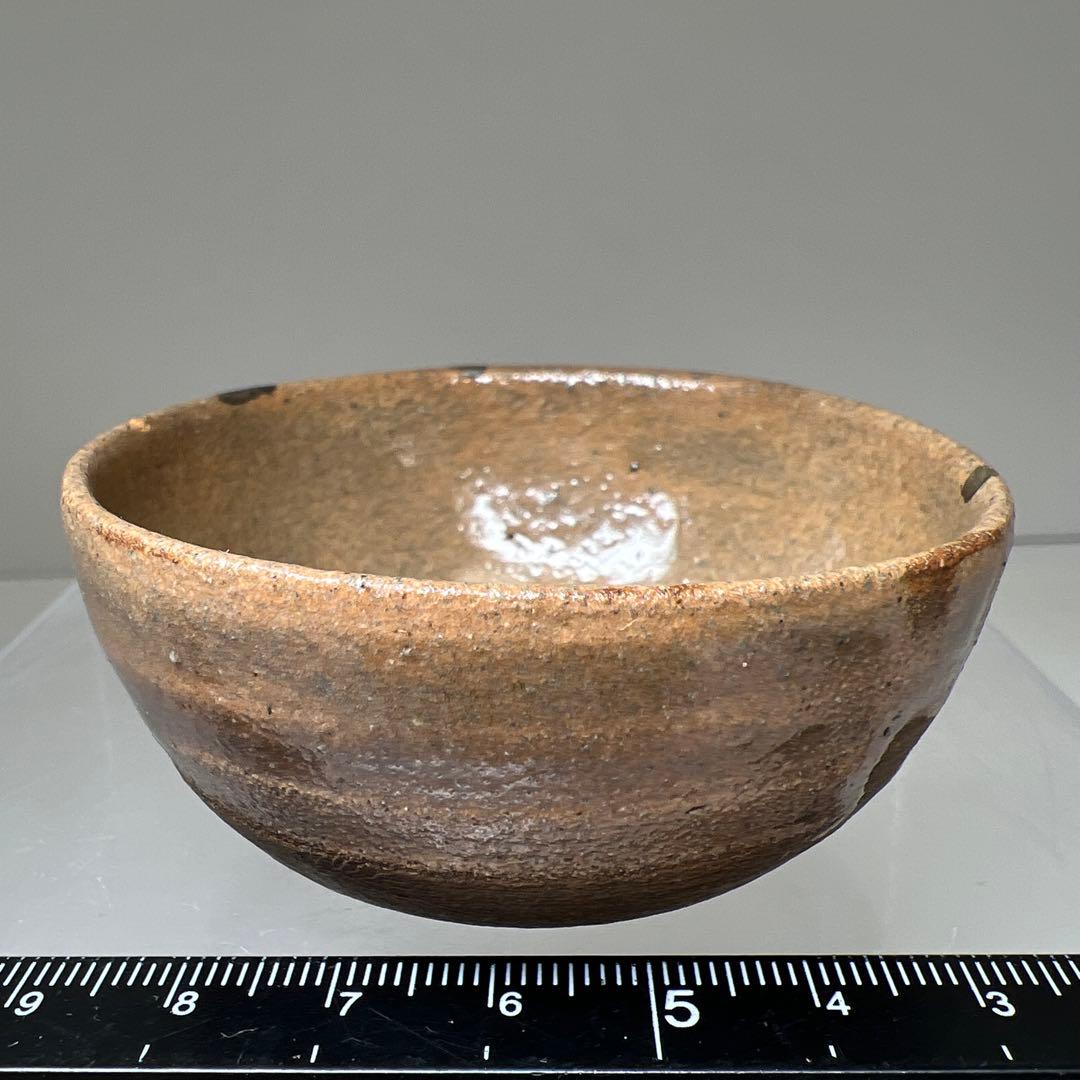 江戸初期　古唐津ぐい呑　口径約6.7㎝　東Y8-0113③