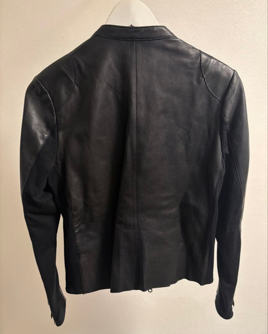 ダブルスタンダードクロージング　ライダース　ラムレザー　38サイズ