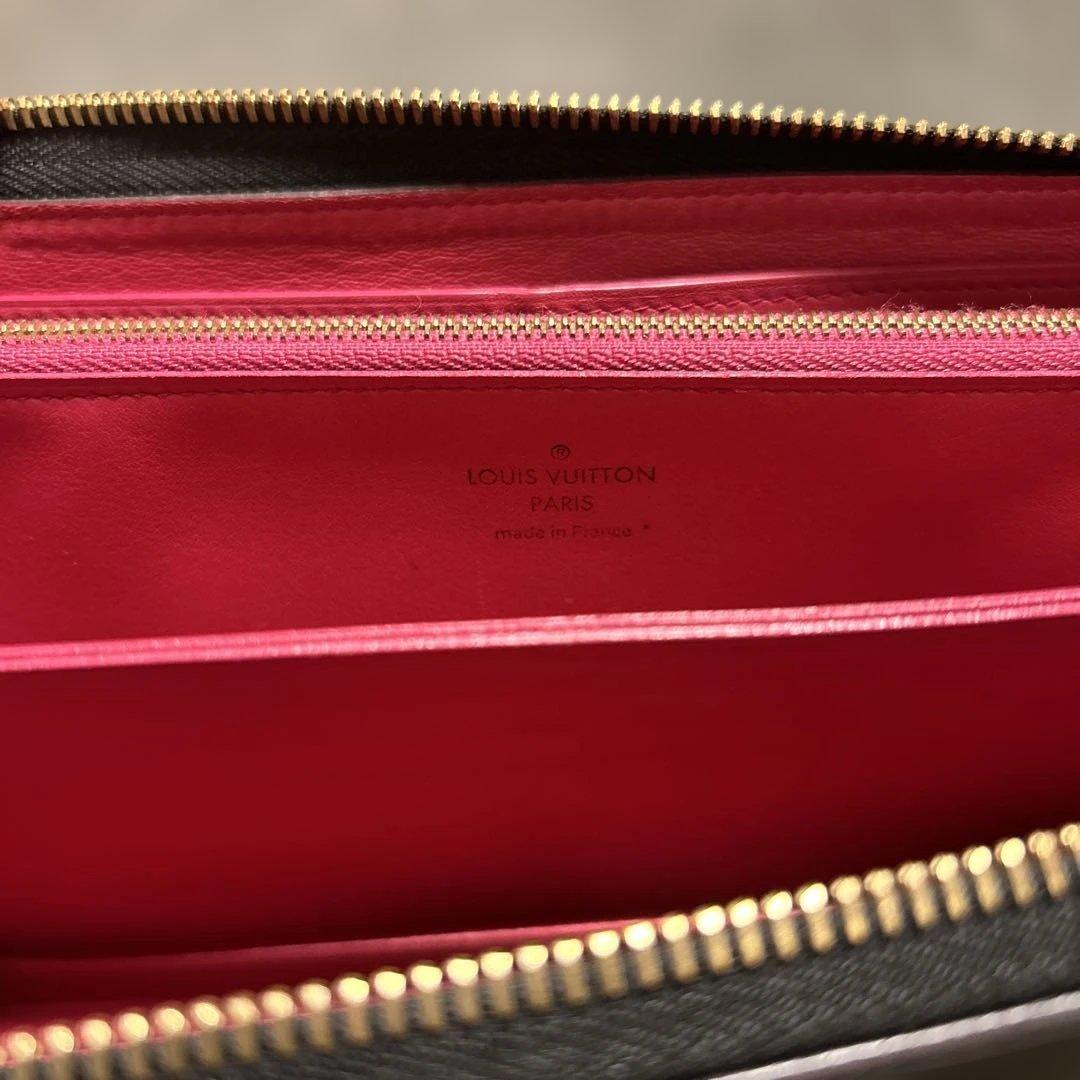 [アフォーダンス] Louis Vuitton 長財布 ブラック/ピンク