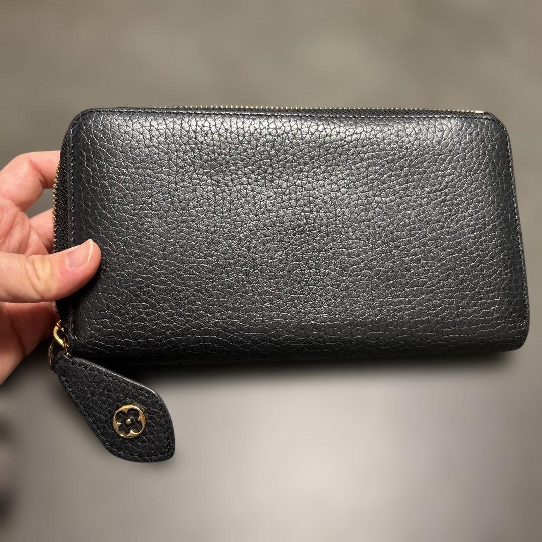 [アフォーダンス] Louis Vuitton 長財布 ブラック/ピンク