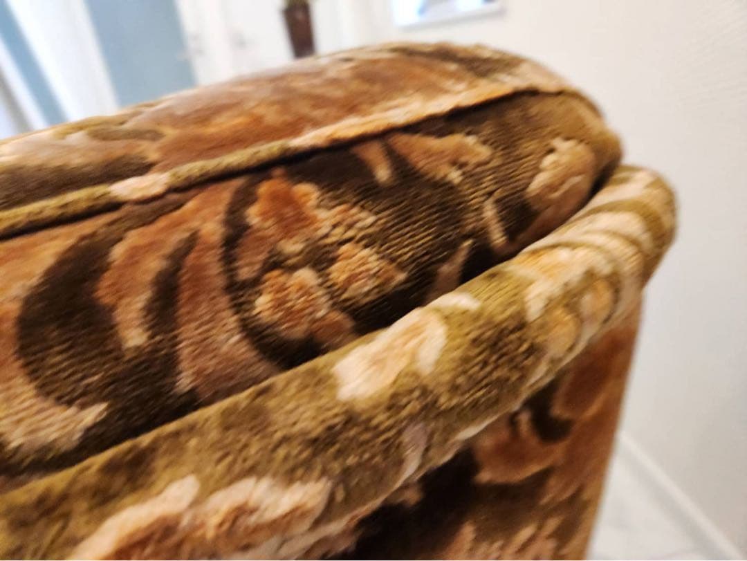 オールドカリモク　old karimoku 金華山　アンティーク3人掛けソファ